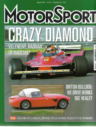 MOTOR SPORT 2002 APR - WORKS HEALEY, LANCIA D50, CITY OF SALT LAKE